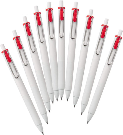 Mitsubishi Pencil Uni-Ball One Gel Ballpoint Pen Refill, 0.38, Black, 10 Pieces, Hako UMR38S.24
