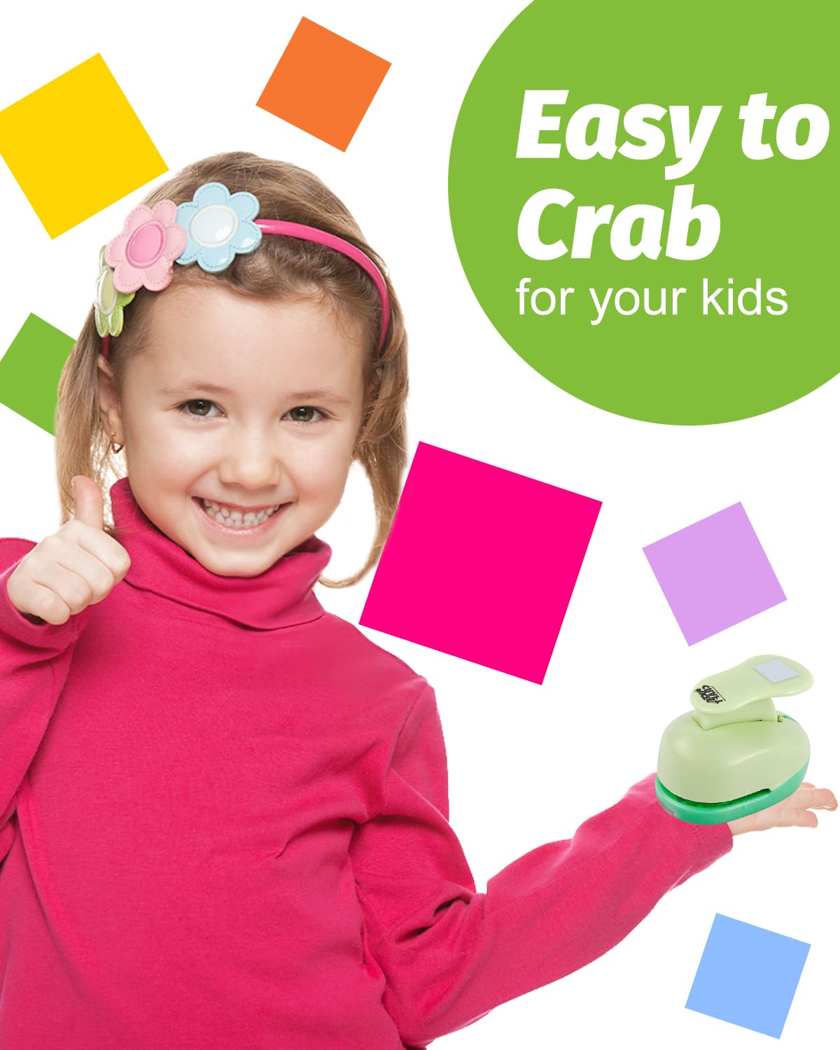 UCEC 2 Inch Circle Punch, Paper Punch, 2 Inch Hole Punch, Circle Hole Punch Cutters for Paper Crafts DIY Handmade Crafting Scrapbook Tools Cards Arts Fun Projects