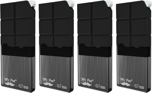 Mr. Pen- 0.9 Millimeter Lead Refills for Mechanical Pencils, 2B, 4 Pack, 280 PCS, 0.9