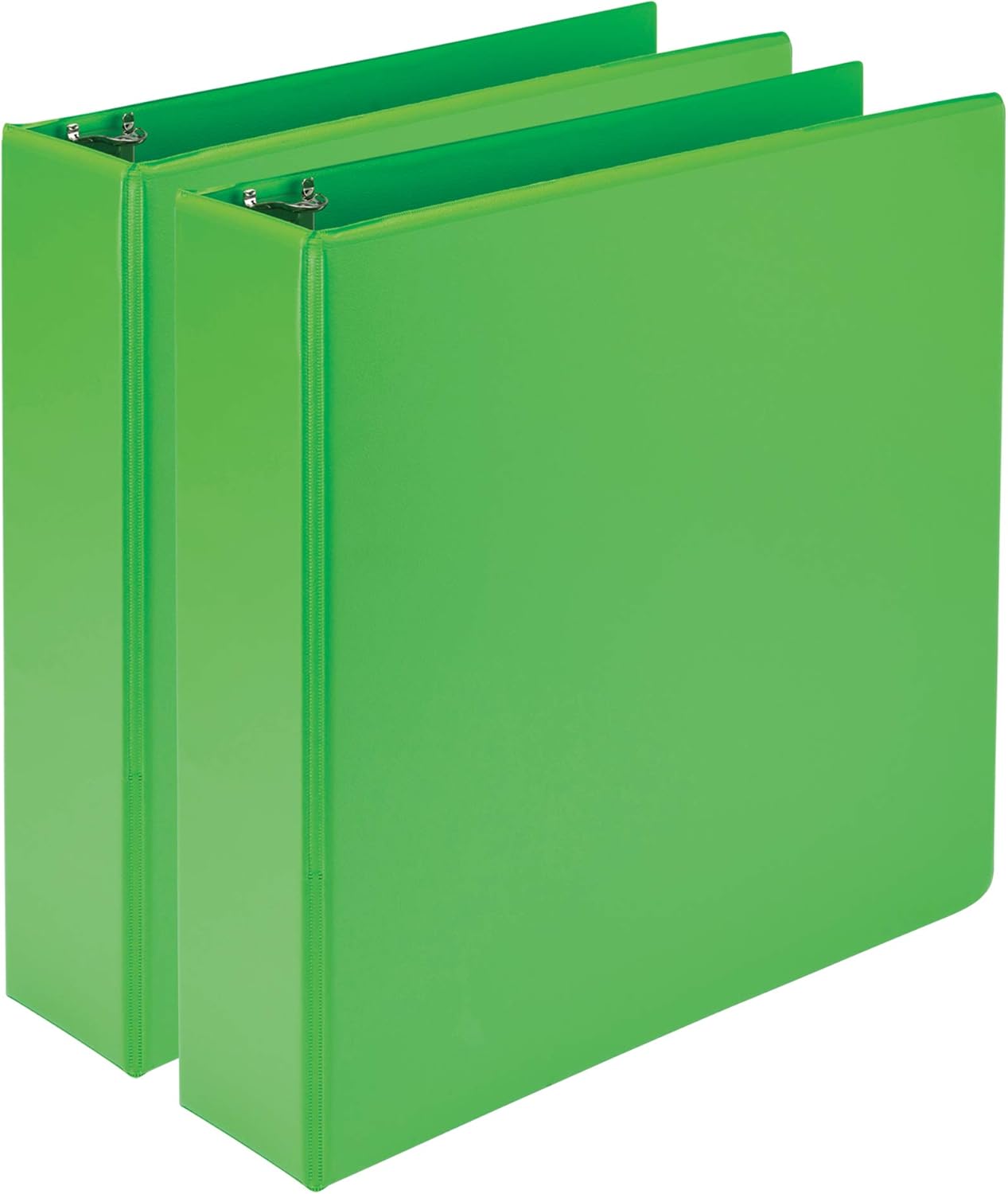 Samsill Plant-Based 2 Inch Durable Round Ring, View Binder, Eco-Friendly, USDA Certified Biobased, Single, Turquoise