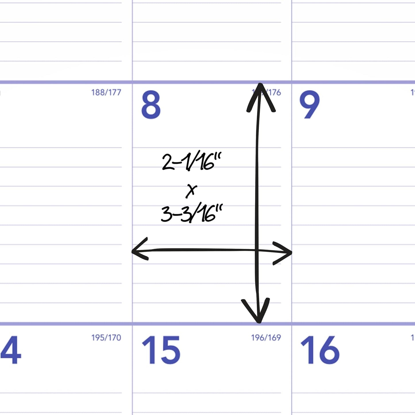 AT-A-GLANCE Wall Calendar 2026-2027 Planner, Academic 12-Month July-June, Monthly, 15-1/2" x 22-3/4", Ruled Daily Blocks (AY328)