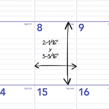 AT-A-GLANCE Wall Calendar 2026-2027 Planner, Academic 12-Month July-June, Monthly, 15-1/2" x 22-3/4", Ruled Daily Blocks (AY328)