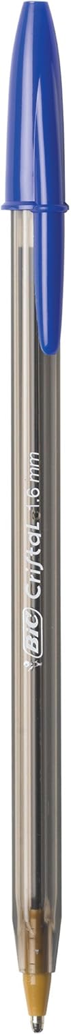 BIC Cristal Xtra Bold Ballpoint Pens, Bold Point (1.6mm) For Vivid And Dramatic Lines, Assorted Colors, 24-Count Pack, Perfect Ink Pens