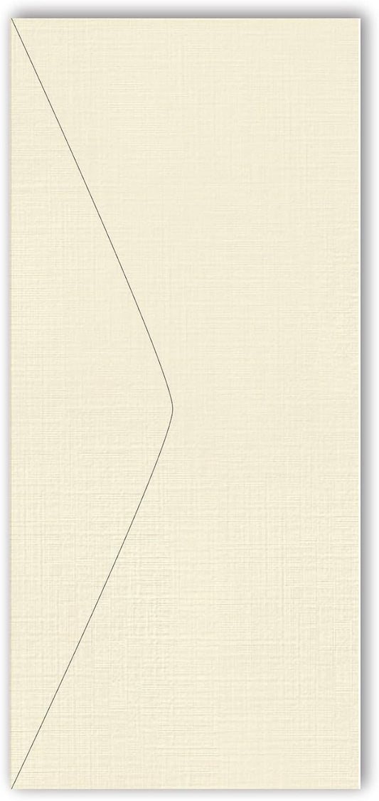 Southworth FSC Certified 55% Recycled 25% Cotton Linen Business Envelopes, #10 (4 1/8in x 9 1/2in), 24 Lb, Ivory, Box Of 250, J564-10