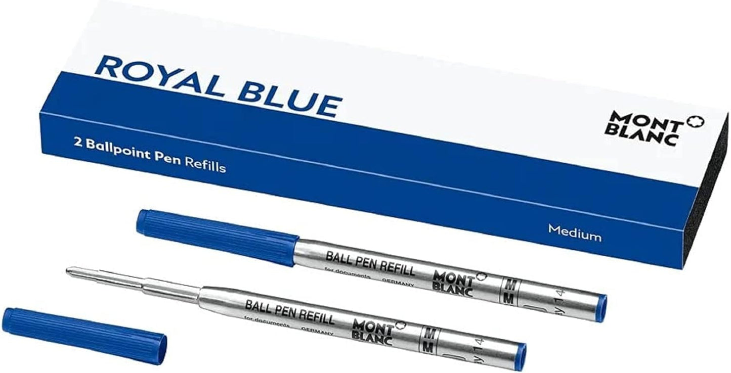 MONTBLANC REFILL BP M 2x1 ROYAL BLUE PF brand