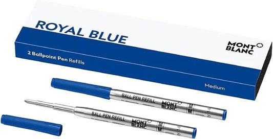MONTBLANC REFILL BP M 2x1 ROYAL BLUE PF brand