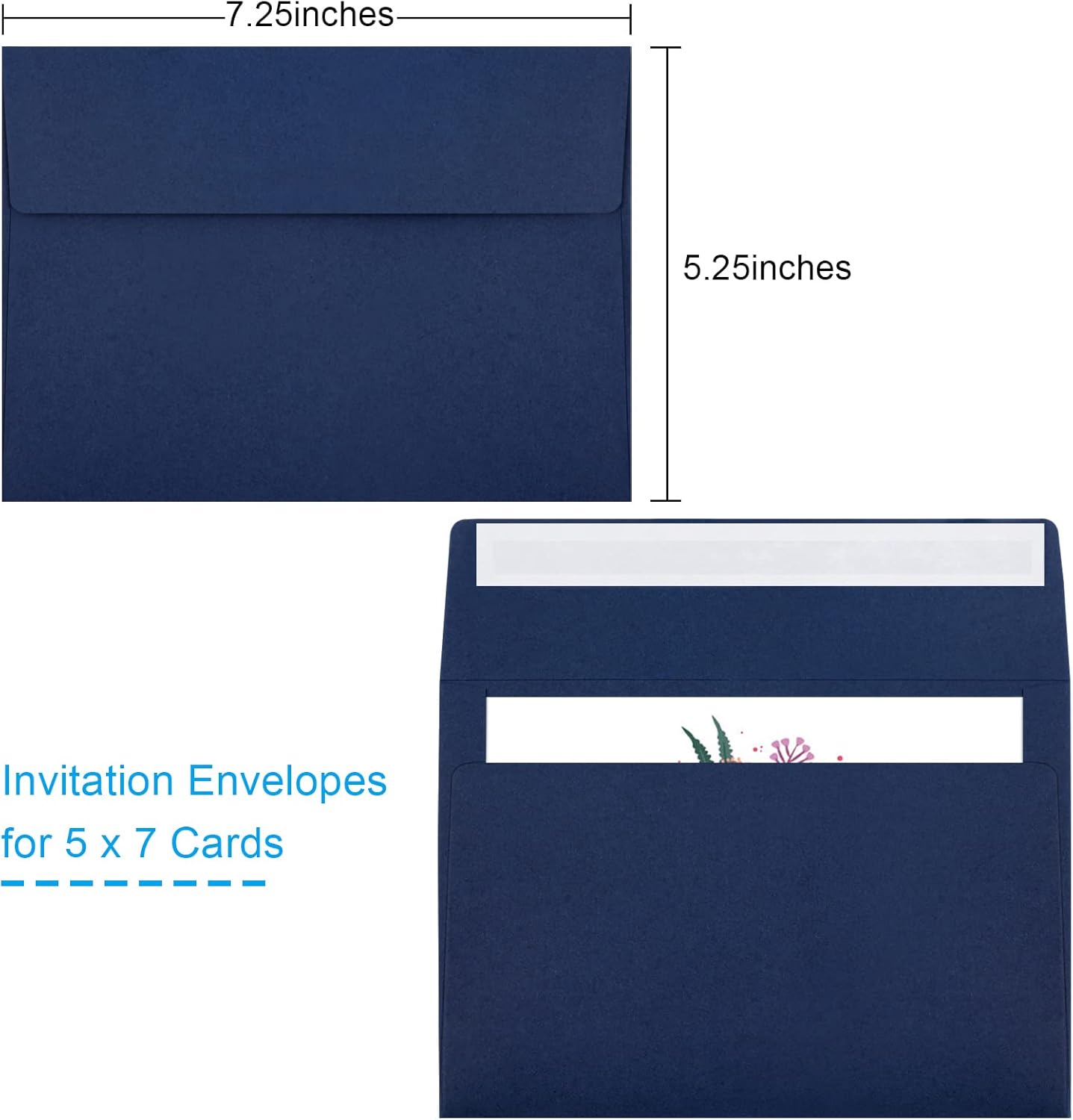 Joyberg 72 Packs #10 Envelopes, Business Envelopes, Envelopes Self Seal, Security Envelopes, Peel and Seal Closure, Size 4-1/8 X 9-1/2 Inches, White, 26LB