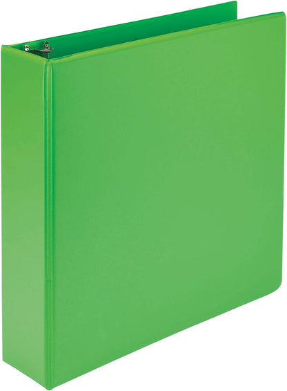 Samsill Plant-Based 2 Inch Durable Round Ring, View Binder, Eco-Friendly, USDA Certified Biobased, Single, Turquoise