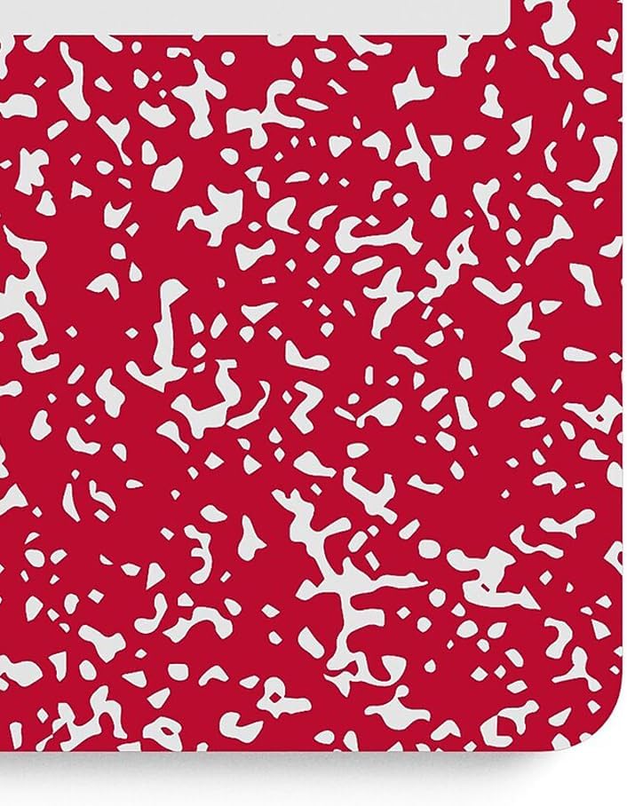 STAPLES Composition Notebook, 9.75” x 7.5”, College Ruled, 100 Sheets, Assorted Colors, 48/Carton