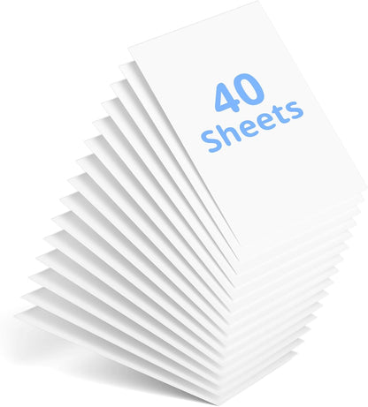 160 Sheets White Cardstock 8.5 x 11 Heavyweight Weight 200gsm Card Stock Paper for Printing, Crafts, Invitations | Smooth Printer Cardstock Paper | Bulk Construction Paper DIY & Professional Use