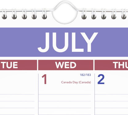 AT-A-GLANCE Wall Calendar 2026-2027 Planner, Academic 12-Month July-June, Monthly, 15-1/2" x 22-3/4", Ruled Daily Blocks (AY328)