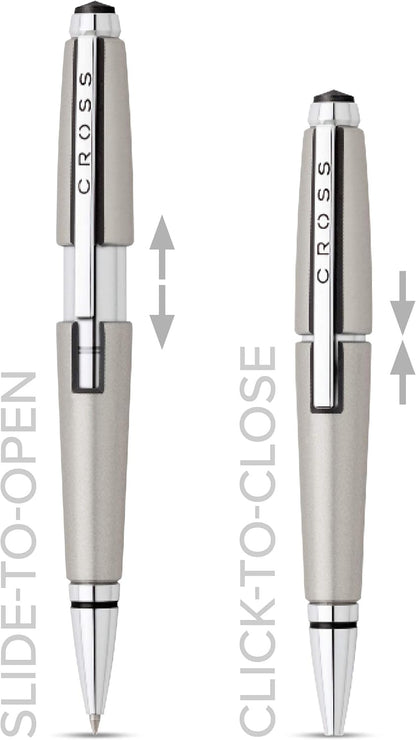 Cross Edge Matte Black Lacquer Gel Rollerball Pen