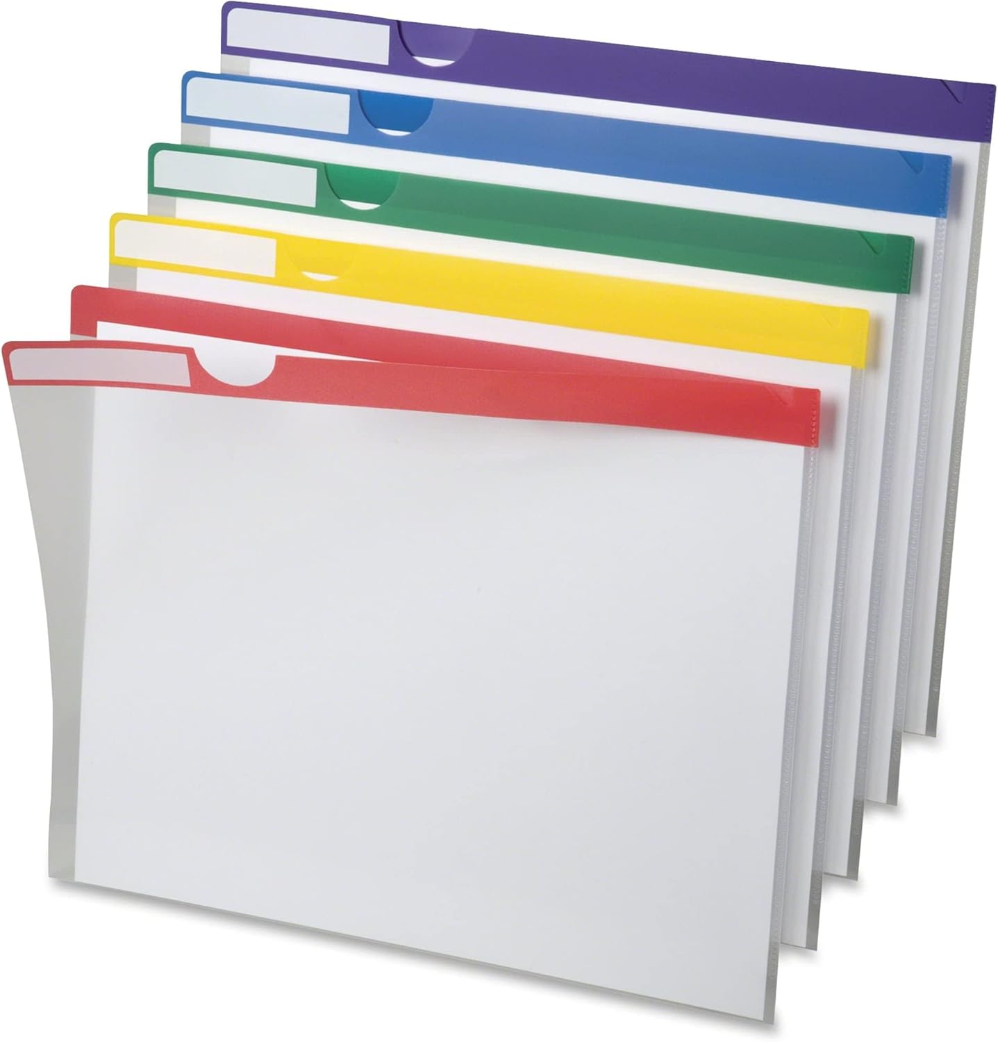 Pendaflex Poly Index Folders, 10 Pack, Letter, Assorted (50981EE)