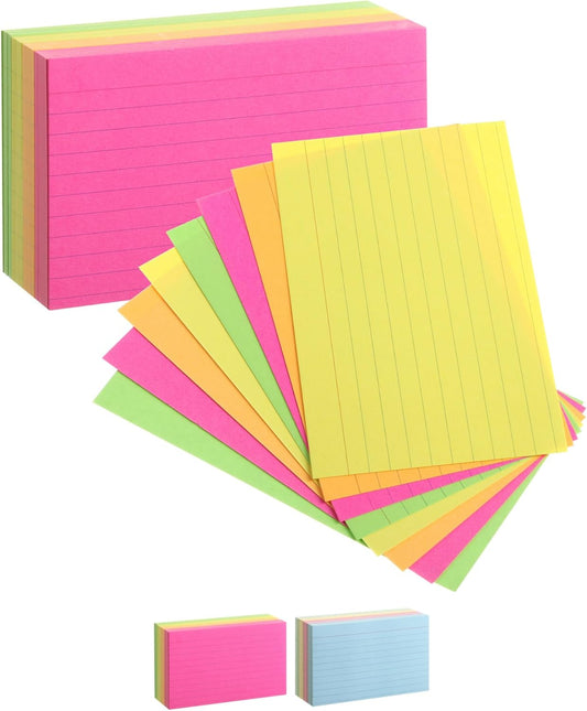 Mr. Pen- Lined Index Cards, 3"x5", 180 Cards, Morandi Colors, Bulk 3x5 Index Cards, Flashcards for Studying, School, College, Office and Home Organization, To Do List Note Cards with Ruled Lines