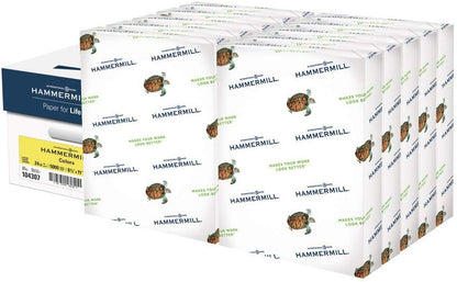 Hammermill Colored Paper, 24 lb Blue Printer Paper, 8.5 x 11 - Made in the USA, Pastel Paper, 103671R-1 Ream (500 Sheets)