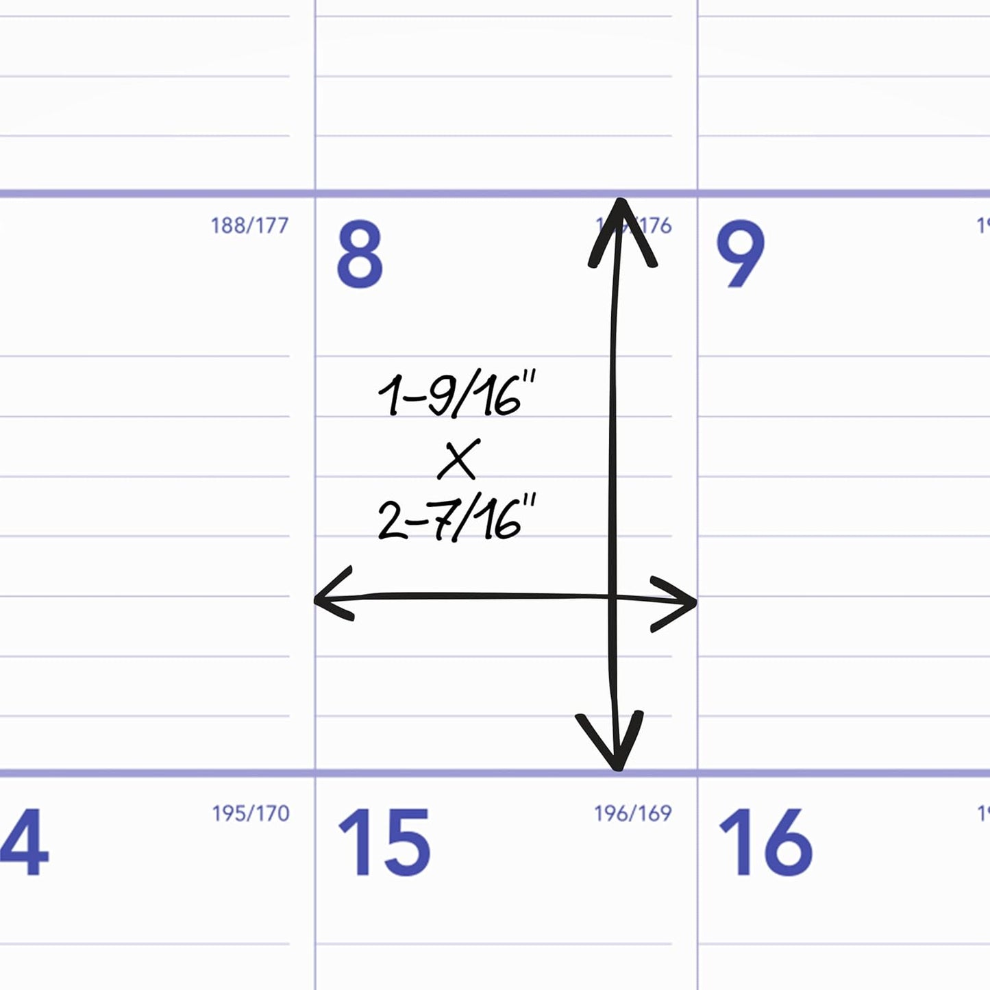 AT-A-GLANCE Wall Calendar 2026-2027 Planner, Academic 12-Month July-June, Monthly, 15-1/2" x 22-3/4", Ruled Daily Blocks (AY328)