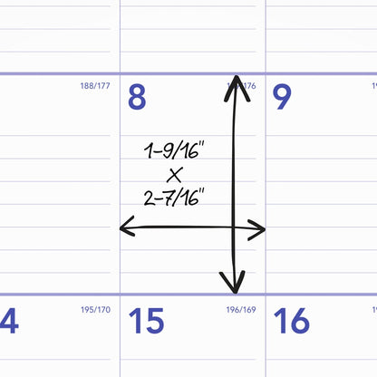 AT-A-GLANCE Wall Calendar 2026-2027 Planner, Academic 12-Month July-June, Monthly, 15-1/2" x 22-3/4", Ruled Daily Blocks (AY328)