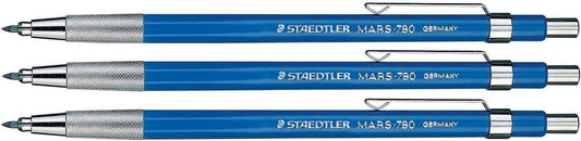 Staedtler Mars 780 Technical Mechanical Pencil, 2mm. 780BK (3-PACK)
