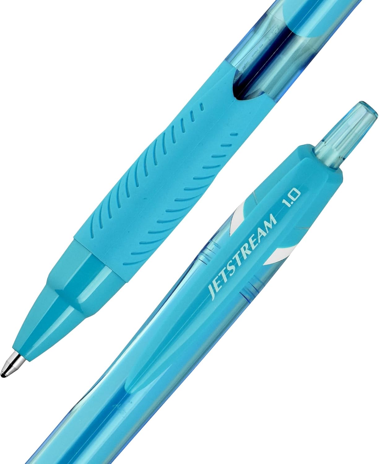 Uni-Ball Jetstream Elements Ballpoint Pen, Medium Point (1.0mm), Blue Ink, 6 Pens
