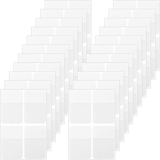 480Pcs Sticky Tabs, Writable Index Tabs, Repositionable Notebook Tabs Book Sticky Tabs White Page Markers for Notebooks Documents Binders File Folders Books, 1.57 x 1.02 Inch
