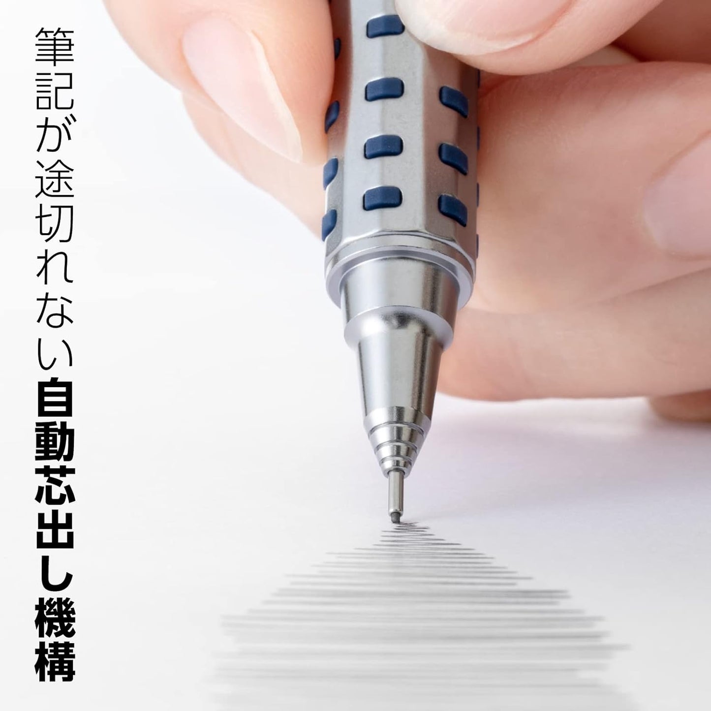 Pentel XPP2005-Z Orens AT 0.5mm Silver Mechanical Pencil