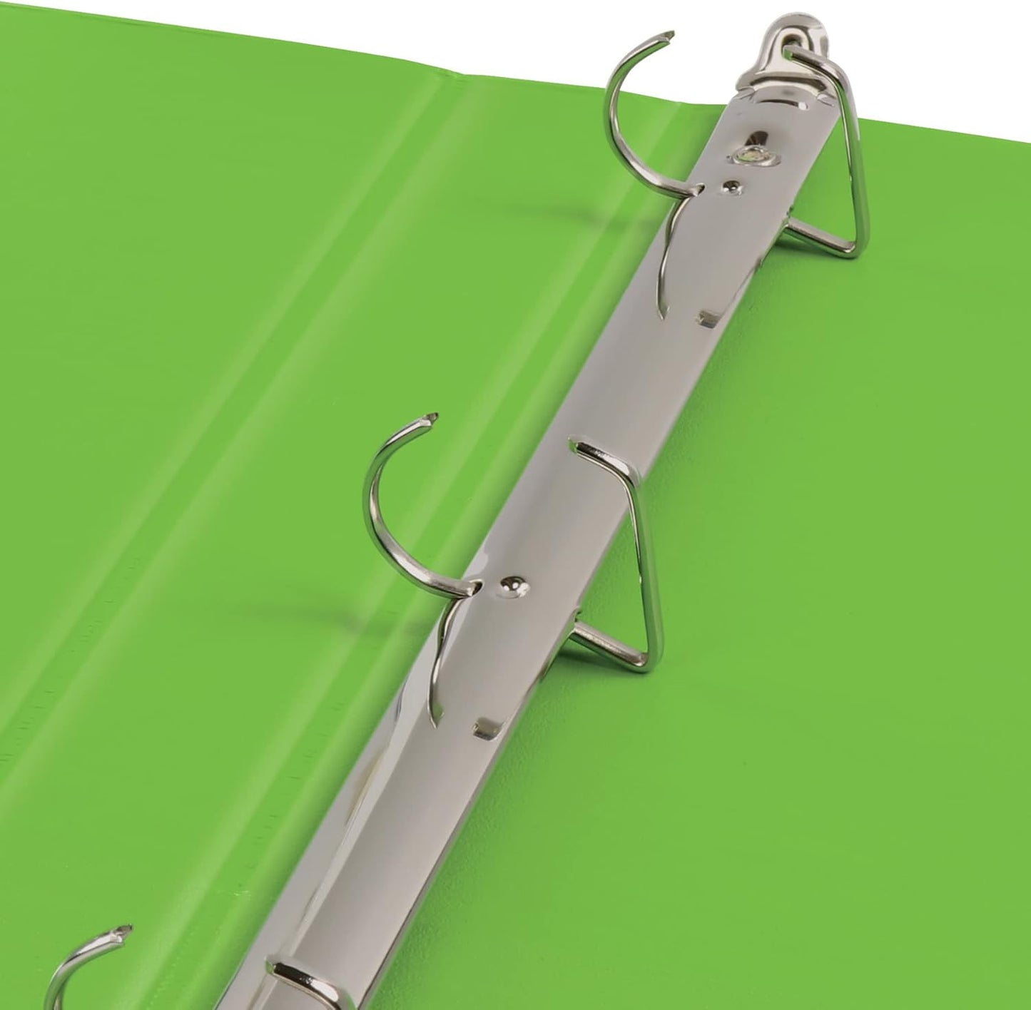 Oxford® 3 Ring Binders, Binders for School and Office, Durable 2 inch D Rings, Holds 540 Sheets, ClearVue™ Presentation Binder, Green, 4PK