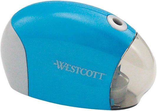Westcott Student Battery Operated Pencil Sharpener, Assorted Colors, (14243)