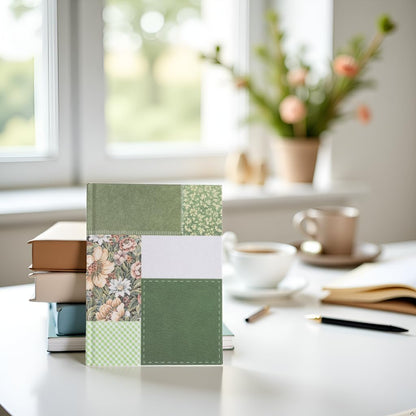 Pearhead Blue Matchbook Hardcover Journal, 6x8 College-Ruled Lined Notebook, 200 Pages, Trendy Writing Journal for Work, School & Everyday Notes