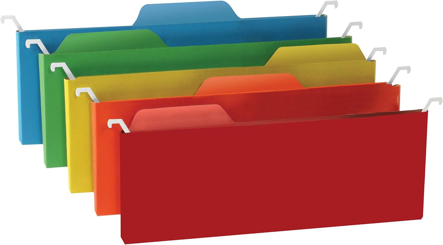 Find It Hanging File Folders for Filing Cabinet Storage - Pack of 9, Letter-Sized File Folder Set for Documents and Valuables - Filing Products for Organization, Back to School Supplies, Green