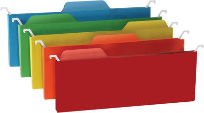 Find It Hanging File Folders for Filing Cabinet Storage - Pack of 9, Letter-Sized File Folder Set for Documents and Valuables - Filing Products for Organization, Back to School Supplies, Green