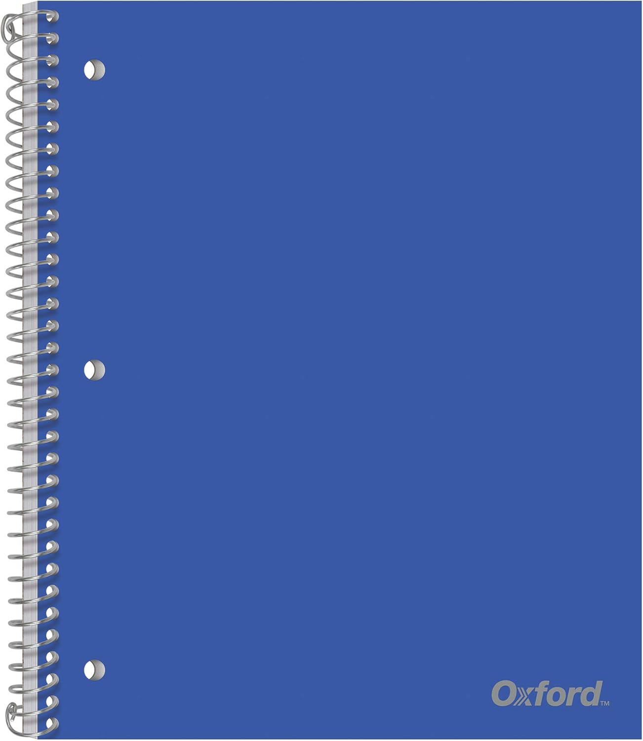 Oxford Spiral Notebook 8.5 X 11, College Ruled, 1 Subject, Water Resistant Cover, 100 Sheets - Pack of 4