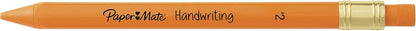 Paper Mate Handwriting Triangular Mechanical Pencil Set with Lead & Eraser Refills, 1.3mm, Fun Barrel Colors, 8 Count (2017484)