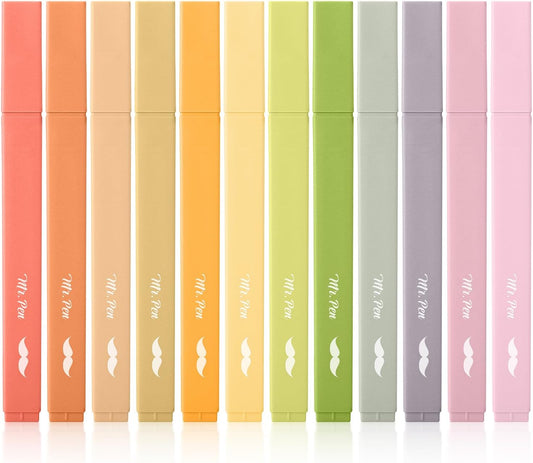 Mr. Pen- Aesthetic Bible Highlighters No Bleed Through Assorted Color, 8 pcs, Cute Highlighter for Journaling Supplies and School Accessories, Bible Highlighters and Pens No Bleed