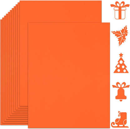 25 Sheets Black Cardstock Paper 8.5'' x 11'', 250gsm/92lb Thick Paper for Scrapbook, Invitations, Printing and DIY Cards
