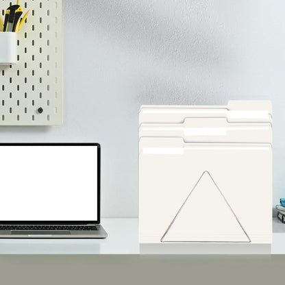 File Folder, RAZCC 150 Pack 1/3 Cut Tab File Folders Letter Size, Manila Folders, Folders with Tab, Great for Organizing and Easy File Storage