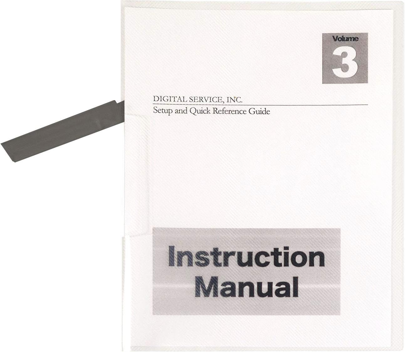 Lion Clear-Line Swing Lock Report Cover, Clear, Pack of 4 (91220-CR-4P)