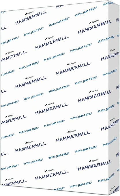 Hammermill Printer Paper, 20 lb Copy Paper, 8.5 x 11-3 Ream (1,500 Sheets) - 92 Bright, Made in the USA