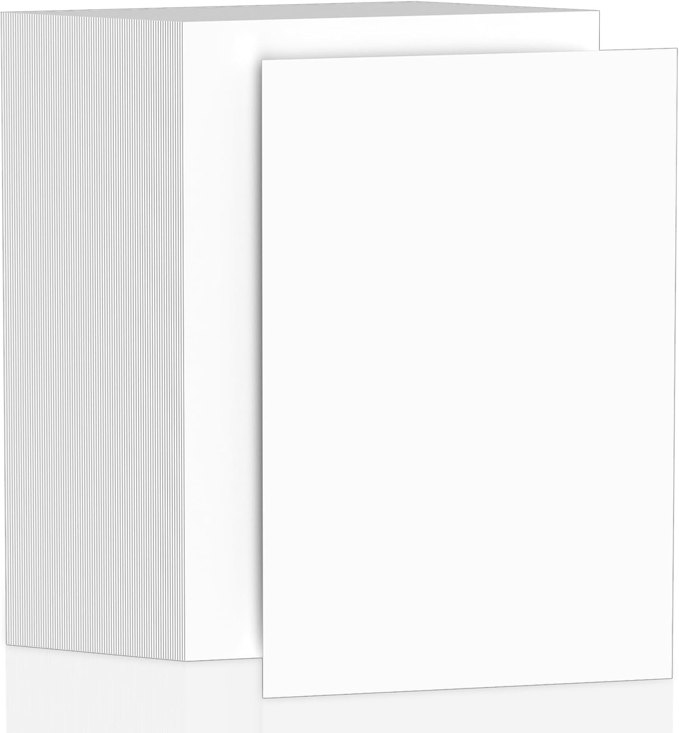 40 Sheets Cream Cardstock Paper 8.5 x 11, Ivory Cardstock Printer Paper 8.5x11, Off White Card Stock Paper 8.5 x 11, 200 GSM Construction Paper for DIY Cards, Greeting Cards, Wedding Invitations