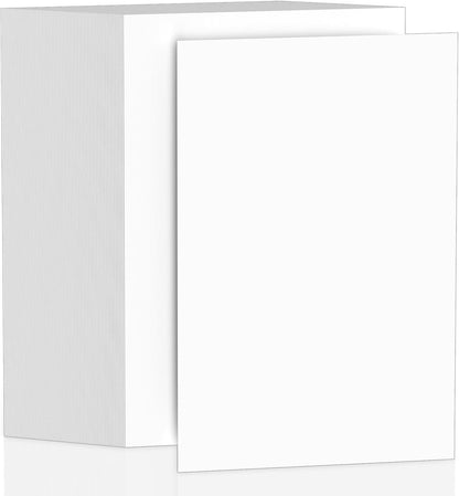 40 Sheets Cream Cardstock Paper 8.5 x 11, Ivory Cardstock Printer Paper 8.5x11, Off White Card Stock Paper 8.5 x 11, 200 GSM Construction Paper for DIY Cards, Greeting Cards, Wedding Invitations