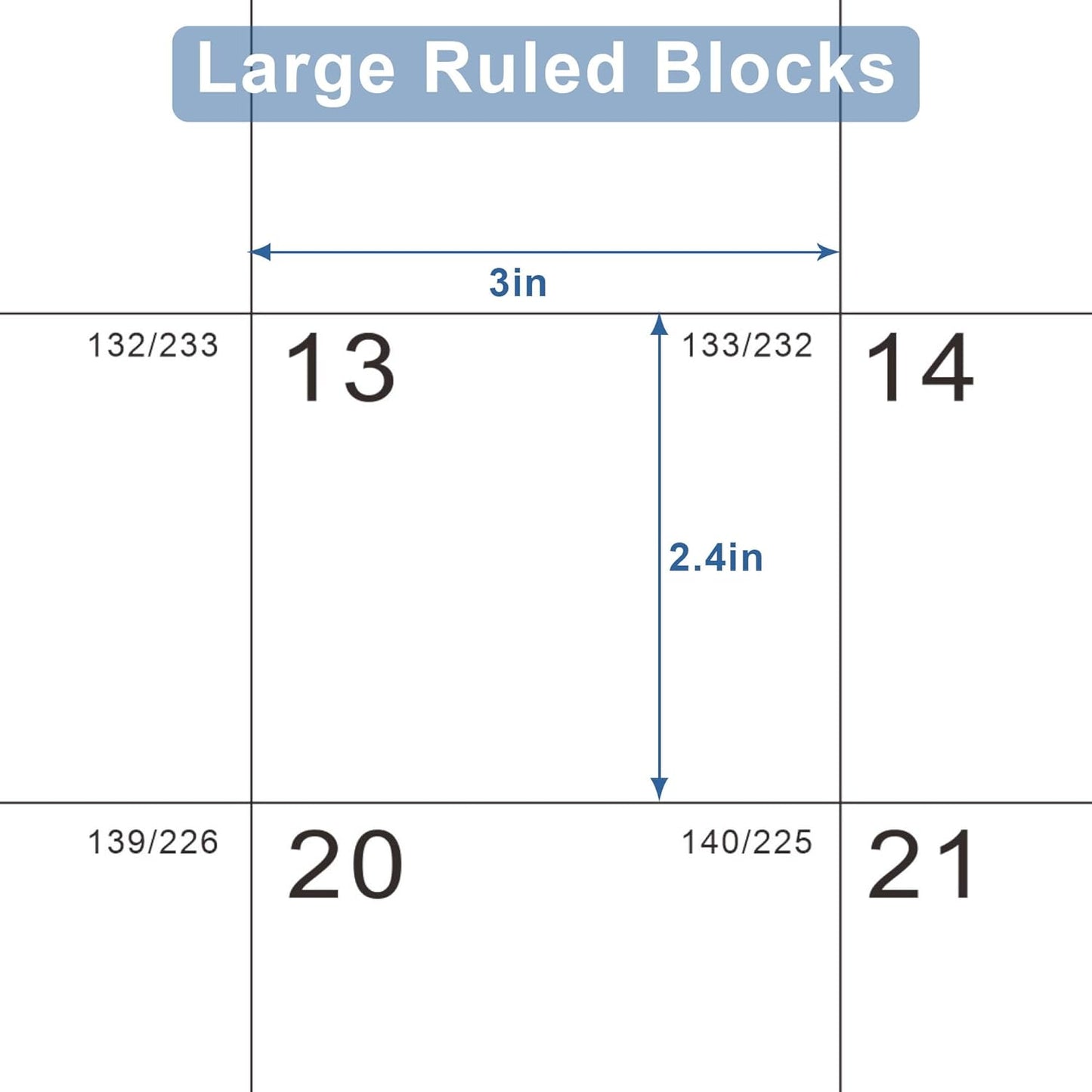 Desk Calendar 2026, KOPEESY 22" x 17" Large Desk Calendar, 18 Mouths From January 2026 to June 2027, Desktop Calendar with Notes and Thick Paper for Home, Office and School