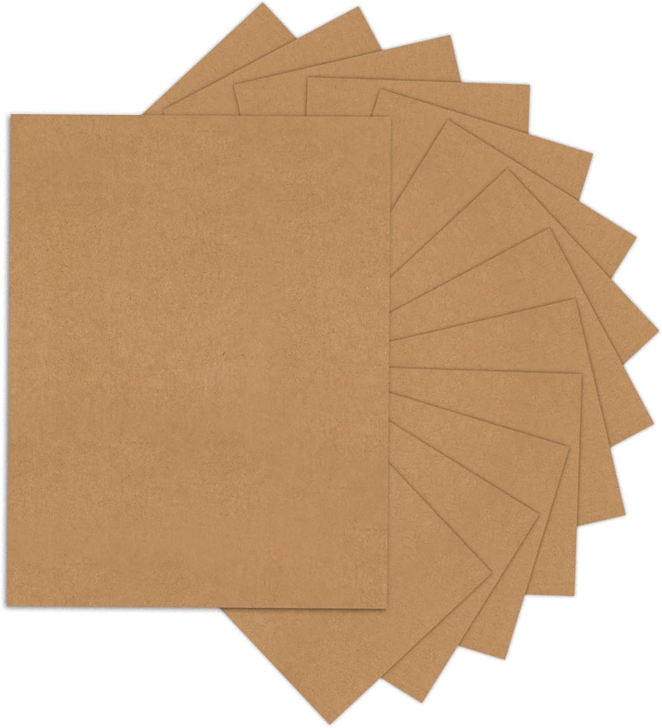 24 Sheets Cream Cardstock 8.5 x 11 Off White Paper, Goefun Ivory Card Stock Printer Paper for Cards Making, Office Printing, Certificate