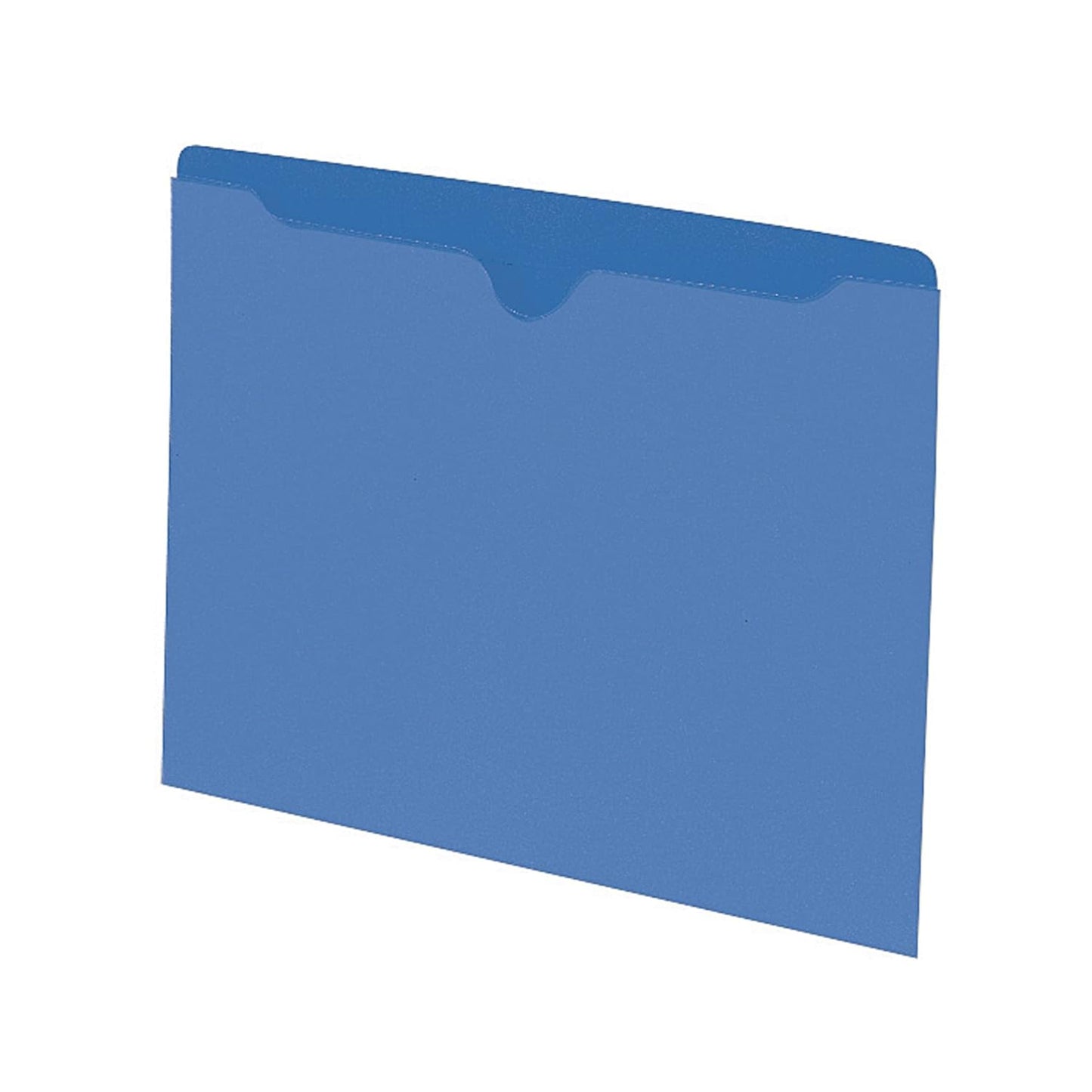 Smead File Jacket, Reinforced Straight-Cut Tab, Flat-No Expansion, Letter Size, Manila, 100 per Box (75500)