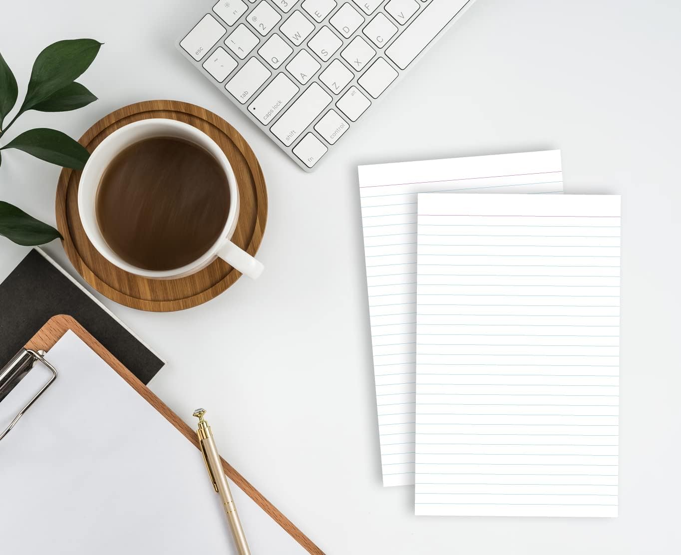Home Advantage Vertically Ruled White Mini Index Cards, Note Cards (3x5)