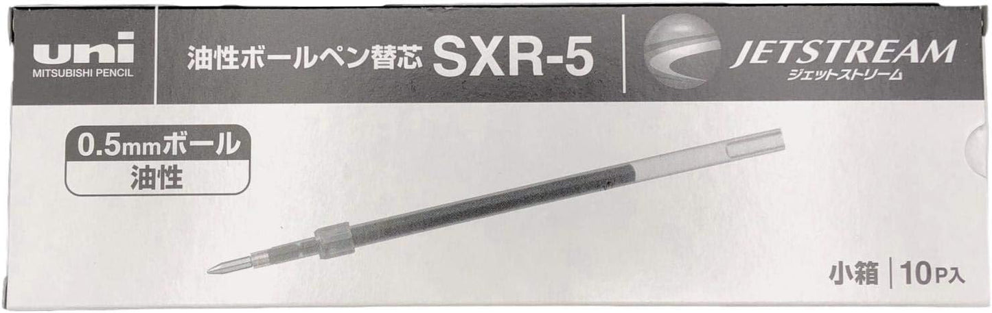 Uni-ball Jetstream Fine Point Roller Ball Pens Refills for Standard Pen Type -0.5mm-black Ink-value Set of 10
