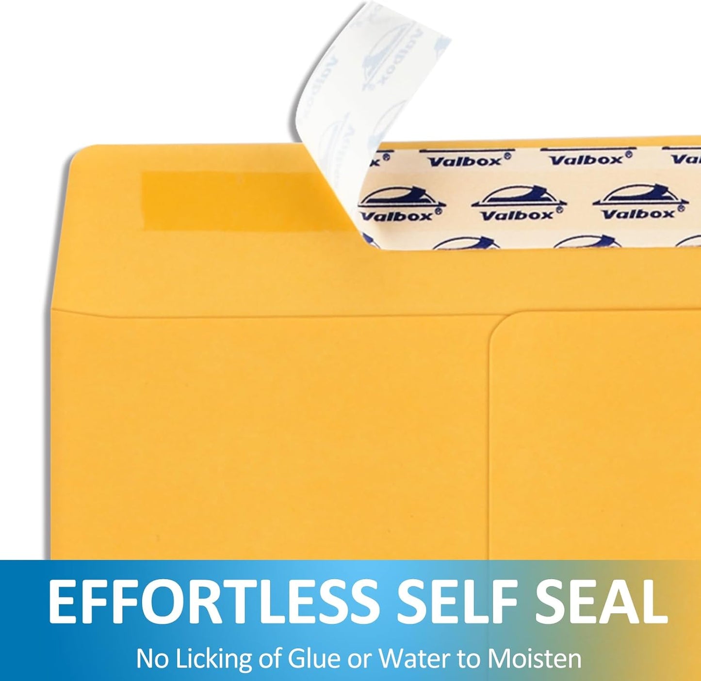 ValBox 6x9 Self Seal Security Catalog Envelopes 250 Count Small White Envelopes for Mailing, Storage and Organizing