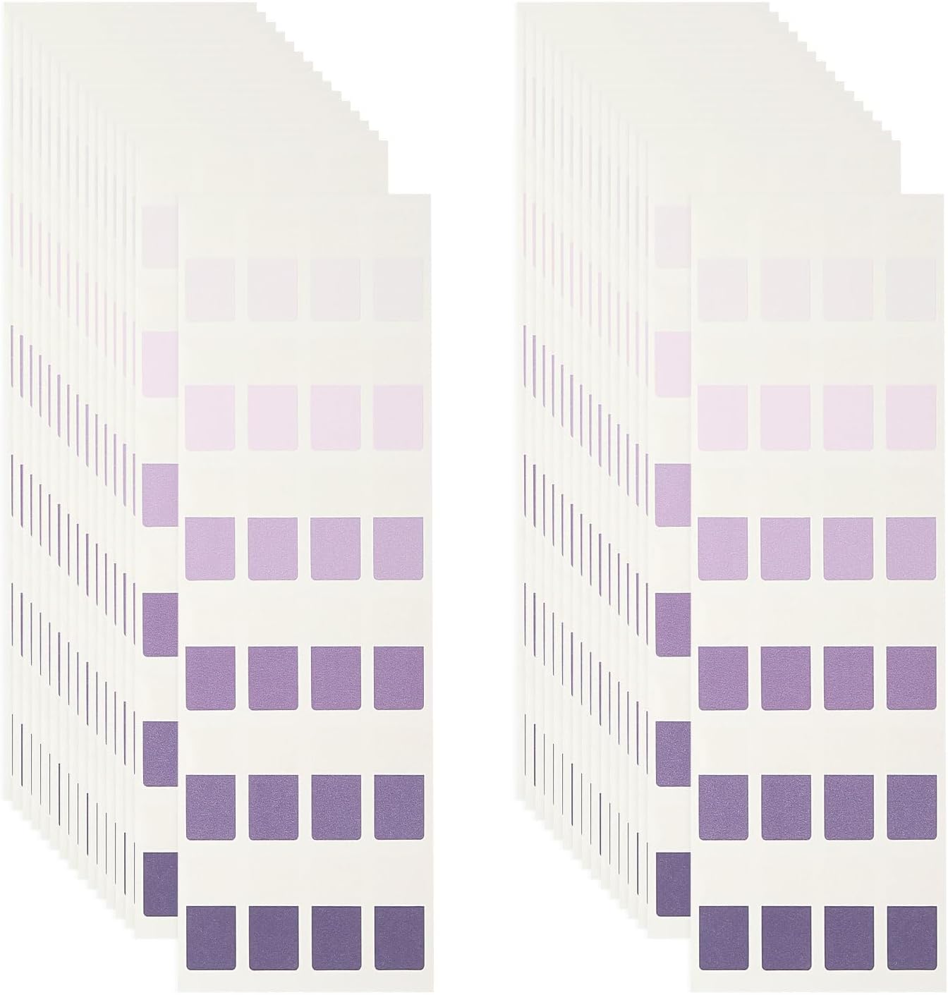 PATIKIL Clear Index Sticky Tabs, 480 Pcs Small Transparent Sticky Notes Bookmarks Planner Stickers Page Tabs for Office Notebooks File Folder Ledger Book, Gradient Pink