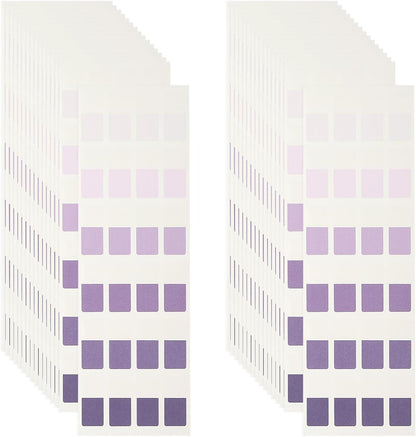 PATIKIL Clear Index Sticky Tabs, 480 Pcs Small Transparent Sticky Notes Bookmarks Planner Stickers Page Tabs for Office Notebooks File Folder Ledger Book, Gradient Pink