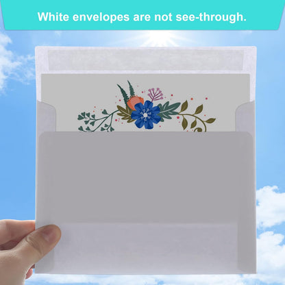 Joyberg 72 Packs #10 Envelopes, Business Envelopes, Envelopes Self Seal, Security Envelopes, Peel and Seal Closure, Size 4-1/8 X 9-1/2 Inches, White, 26LB