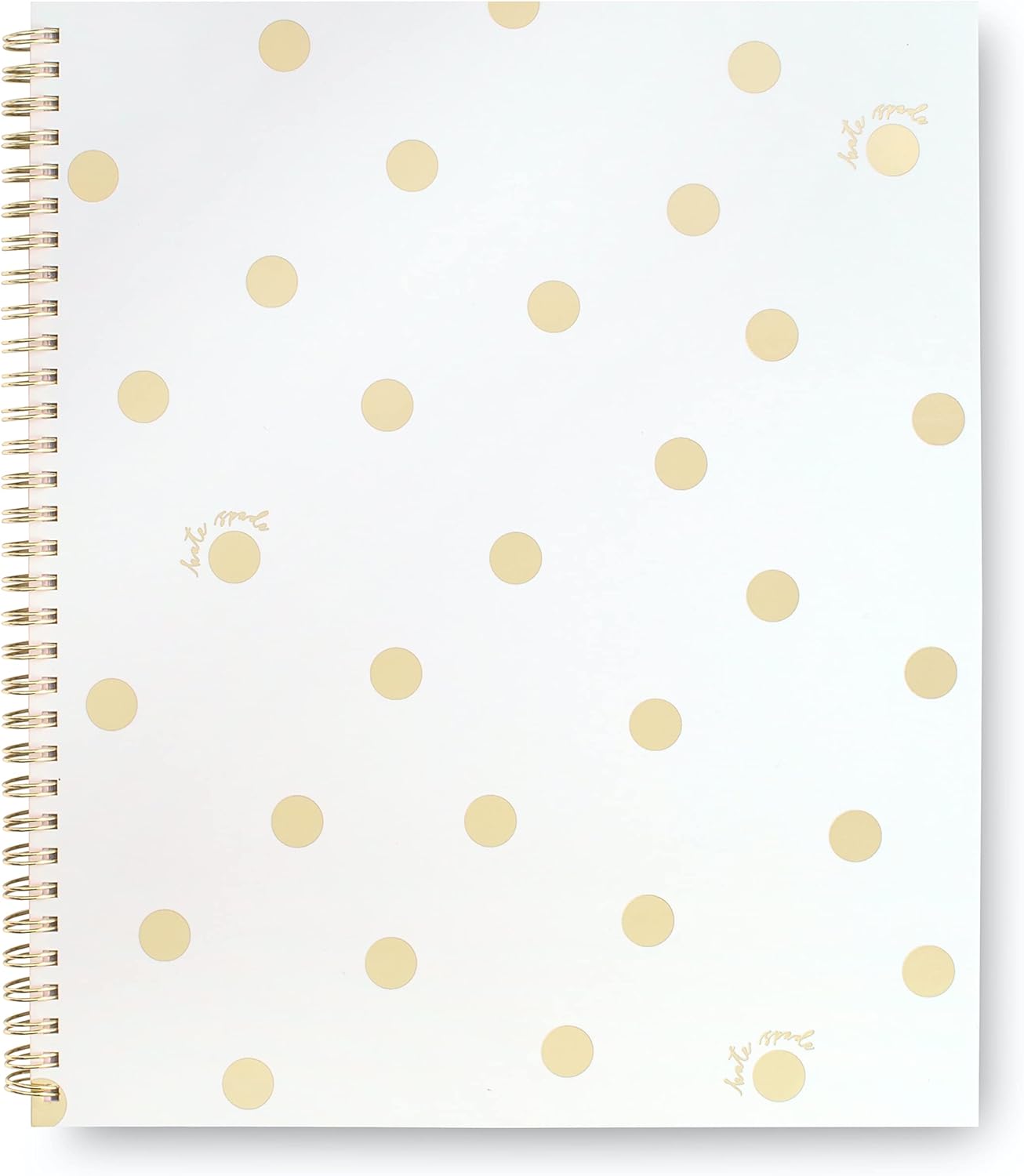 kate spade new york Large College Ruled Notebook, 11" x 9.5" Spiral Notebook with 160 Pages