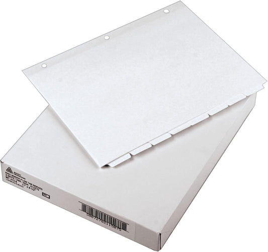 Avery 8-Tab Binder Dividers, Write-On Plain Tabs, 24 Sets (11507)